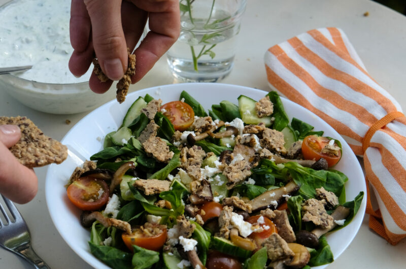 Zomersalade met Yoghurtdressing