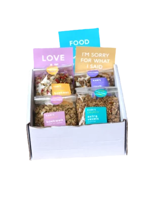 Kari's Crunch | Granola | 4 Smaken Box